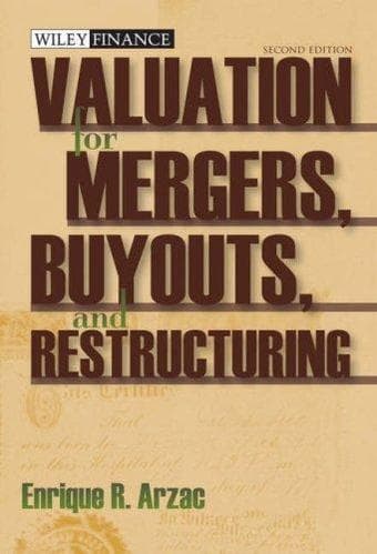 Valuation for Mergers, Buyouts and Restructuring, Arzac - $51 1