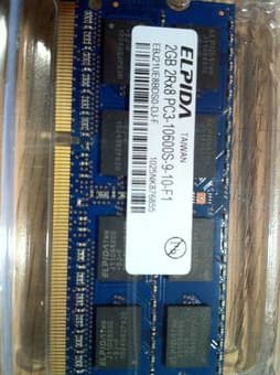 x2 BRAND NEW  ELPIDA 2GB DDR3 1333 (PC3-10600) Laptop Memory - $75 2