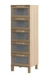 IKEA Bookcase+5 drawer unit 2