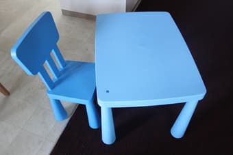 Sell: IKEA children's table and chair 1