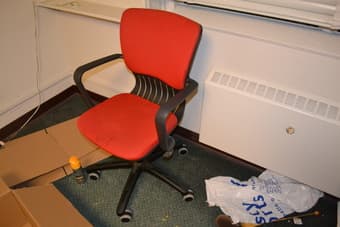 Red Office Chair Excellent Condition- $15 1
