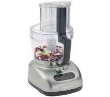 KitchenAid Food Processor, nickel finish, barely used $170 1