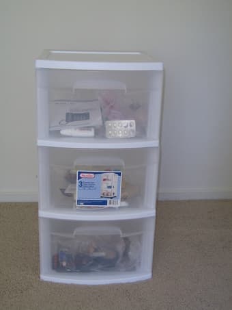Chest drawer and utensil rack only $5 each 1