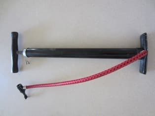 Air pump for bikes + Dual action air pump - $10 1