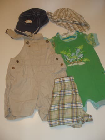 Lot of baby boy clothes 3-6 month - $10 2
