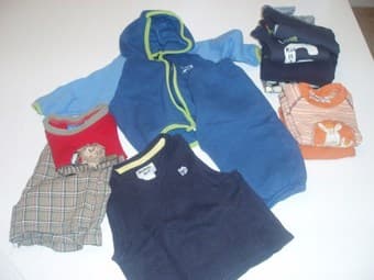 Lot of baby boy clothes 6-9 month - 33 pieces $20 3