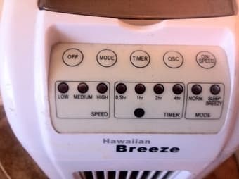 "Hawaiin Breeze" Fan 1