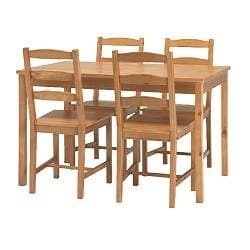 sale the dinning table with 4 chairs, bought last summer from IKEA 1