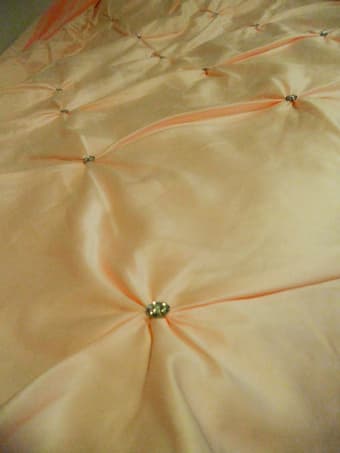 Princess Pink Blanket/Bed Cover with diamonds ! :D 3