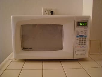 Microwave for sale ($25, starting Friday, July 8) 1