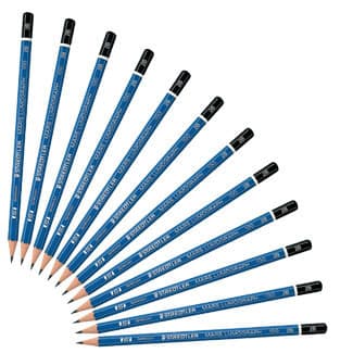 Staedtler 100-2B Lumograph Pencil, break-resistant, pack of 12 -- $5 1