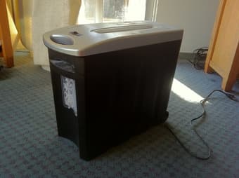 Black & Decker Shredder for $10 1