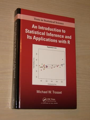 An Introduction to Statistical Inference - Michael Trosset - Like New! 1