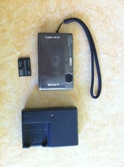Sony Cybershot DSC-TX1 Camera, Charger and Memory Stick - $80 1