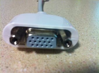 Mini DVI to VGA Monitor Adapter Cable for Apple Macbook - $10 2