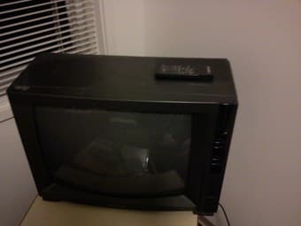 Emerson 19" TV with working remote and working VCR. $30 OBO. 1