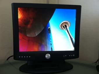 Dell Computer Monitor used as dual monitor with laptop/desktop 2
