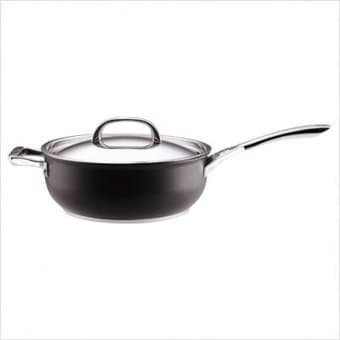Circulon Infinite Hard Anodized Nonstick 6-Quart Covered Chef Pan $35 1