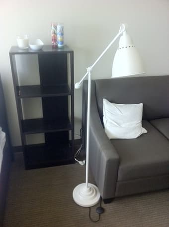 White Ikea Floorlamp $25 2