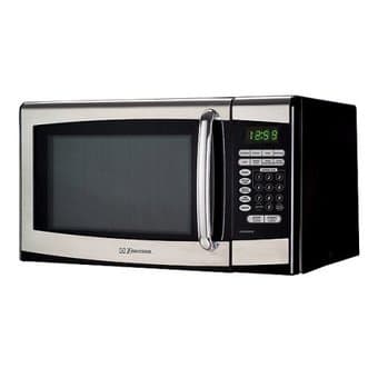 EMERSON STAINLESS STEEL MICROWAVE $35 2