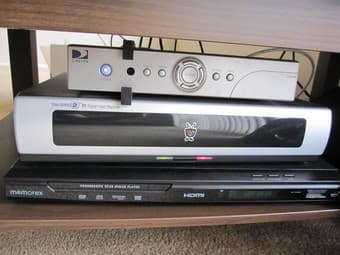 DVD player ($15), TIVO 2 ($30), Sony cordless headphones ($30) 2