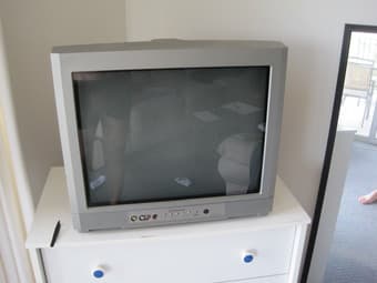 20-inch flat-screen TV 1