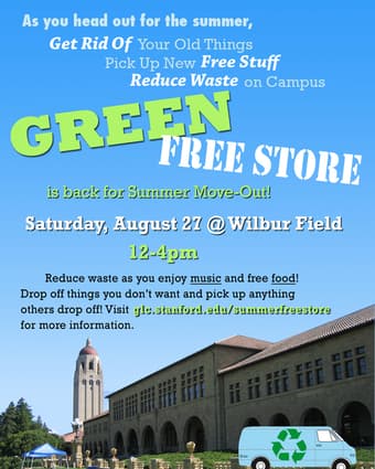 Green Free Store Event! 1