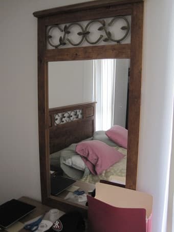 Hanging Framed Mirror 1