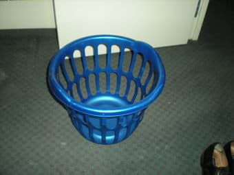 Round Laundry Basket - $3 1