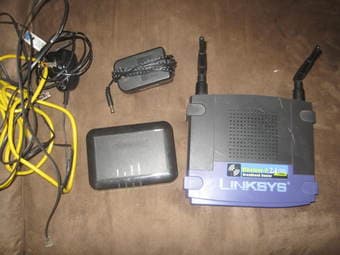 Router and Modem 1