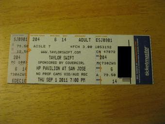 Taylor Swift tickets BELOW COST Thursday 9/1 7:00pm $90 1