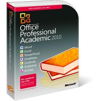 NEW Microsoft Office Professional Academic Suite 2010 for $70 1