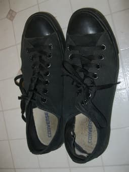 Black Converse All-stars - $10 1