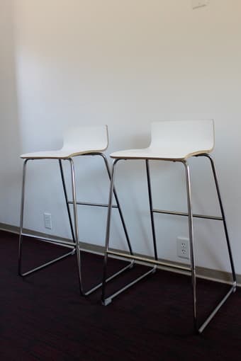 Two Ikea bar stools $30 each 2