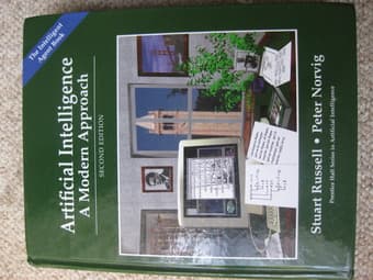 Artificial Intelligence: A Modern Approach (2nd Edition) $55 1