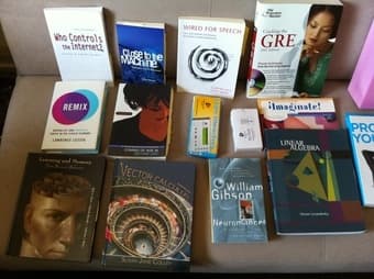 Books! (Math, GRE, Comm, PRS) 1