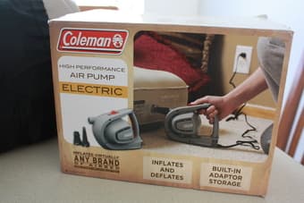 Coleman Queen  Air Mattress and Pump for $30 both -Have to go today! 2