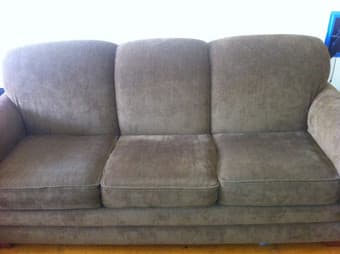 Make an Offer: Great Condition Lazy Boy Couch with fold out bed 1