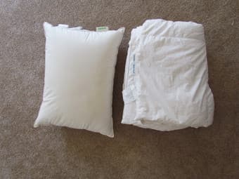 Ikea Pillow and Blanket Set 1