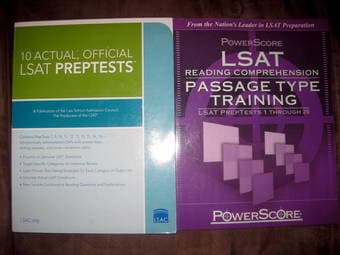 Preparing for the LSAT Books -$10 1