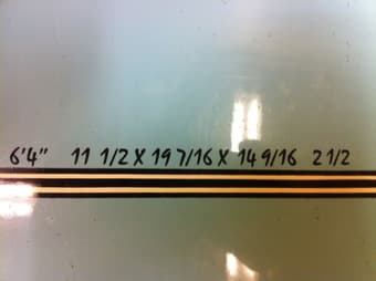 McCrystal 6'4 Epoxy Surfboard- $250 3