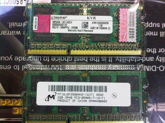 Two 2G DDR3 1066/1333 Rams for Sale 1