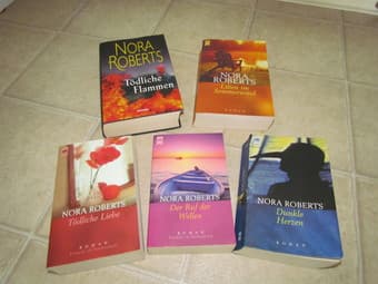 5 German Books Nora Roberts 1