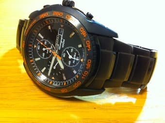 Selling Black Stainless Steel SEIKO Watch - $100 (Originally $470) 1