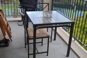 IKEA Outside table and chairs set 2