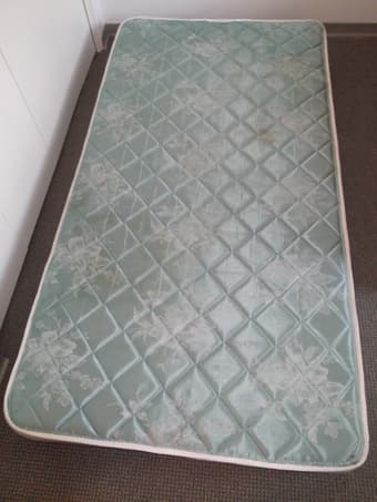 Comfortable twinsize matress with pad for sale-$50 together 1
