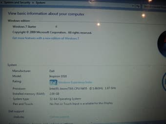 Dell Notebook for sale $240.00 1