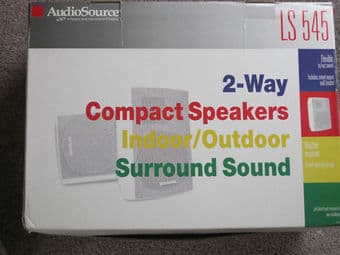 Indoor/Outdoor Speakers $120 1