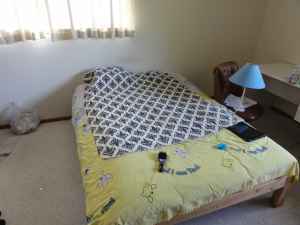 queen size bed, $100 (obo) 1
