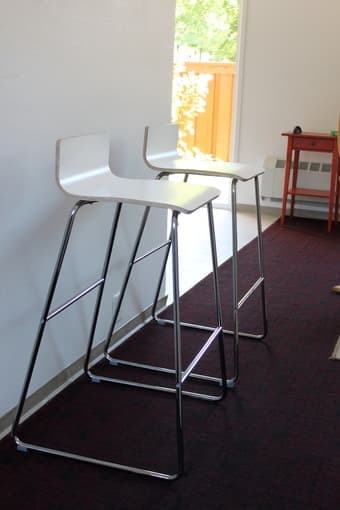 Two IKEA Bar Stools 1